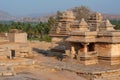 Ancient Indian temple, old fortress ruins