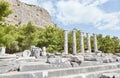 The Ancient Ionian Ruins of Priene in Aydin Province, Turkey