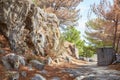 The Ancient Ionian Ruins of Priene in Aydin Province, Turkey