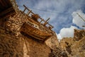 Ancient Iranian cave village in the rocks of Kandovan. The legacy of Persia.