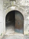 Ancient Iron Gate Hum Smallest Town in the World / Istria, Croatia