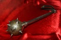 Ancient iron mace with spikes war