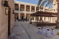 Ancient Islamic School, Heritage Village in Dubai Royalty Free Stock Photo