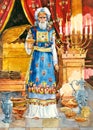 Ancient Israel. High priest Royalty Free Stock Photo