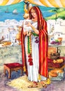 Ancient Israel. Mother