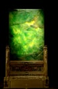 Ancient Jade Desk Screen