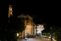 At ancient Jaffa alleys at night