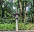 Ancient Japanese lantern