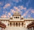 Ancient Jaswant Thada cenotaph, a mausoleum for the kings of Marwar dynasty in Jodhpur, Rajasthan, India Royalty Free Stock Photo