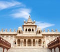 Ancient Jaswant Thada cenotaph, a mausoleum for the kings of Marwar dynasty in Jodhpur, Rajasthan, India Royalty Free Stock Photo