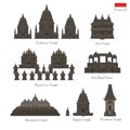 The Ancient Javanese Hindu-Buddhist Temples of Indonesia