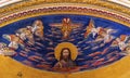 Ancient Jesus Mosaic Basilica Saint John Lateran Cathedral Rome Italy
