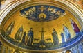 Ancient Jesus Mosaic Basilica Saint John Lateran Cathedral Rome Italy