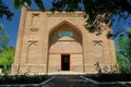 The ancient Karahan Mausoleum, Taraz city, Kazakhstan Royalty Free Stock Photo