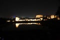 Ancient Karnak temple in Luxor at night, Egypt, Africa Royalty Free Stock Photo