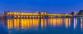 Ancient Khaju Bridge, Pol-e Khaju, in Isfahan, Iran