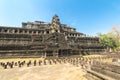 Ancient Khmer architecture. Panorama view of Baphuon temple at Angkor Wat complex, Siem Reap, Cambodia Royalty Free Stock Photo