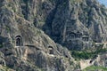 Ancient King Rock Tombs - Amasya TURKEY Royalty Free Stock Photo