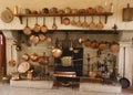 The Ancient Kitchen at Chateau de Pommard winery in France