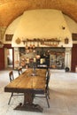 The Ancient Kitchen at Chateau de Pommard winery.