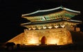 Ancient Korean Gate Royalty Free Stock Photo