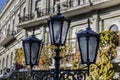 Ancient lanterns in Odessa