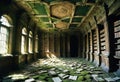 An ancient library lost in time