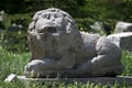 An ancient lion statue at Ankara in Turkey. Royalty Free Stock Photo