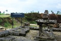 Ancient Liyangan Temple, Central Java, Indonesia