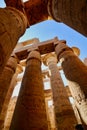 Ancient Luxor Temple in Egypt, Columns