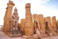 Ancient Luxor temple, UNESCO World Heritage site, Luxor, Egypt.