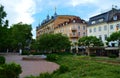 Ancient luxury architecture of Baden-Baden in Germany