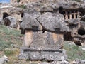 Ancient Lycian rock tombs