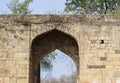 Ancient Malwa and Delhi Sultanate Era Entrance Gate in the Forest