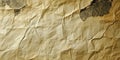 Ancient Manuscript Style Background Texture of Crinkled Paper from History As Aged Backdrop Image Royalty Free Stock Photo