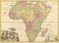 Ancient map of Africa