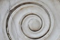 Ancient marble spiral Royalty Free Stock Photo