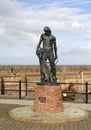 Ancient Mariner Statue Watchet Harbour Royalty Free Stock Photo