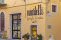 The ancient Martelli artisan pasta factory in the historic center of Lari, Pisa, Italy