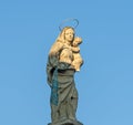 The ancient Mary of Bolgna in Italy