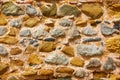 Ancient masonry of rough stones Royalty Free Stock Photo