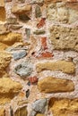 Ancient masonry of rough stones Royalty Free Stock Photo