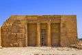 The ancient mastaba tomb in Giza complex, Egypt Royalty Free Stock Photo