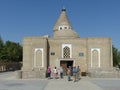 Ancient mausoleum Chashma Ayub to Bukhara in Uzbekistan.