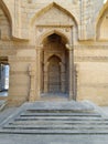 Ancient mausoleum and tombs at Makli Hill in Thatta, Pakistan. Necropolis, graveyard