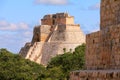 Mayan pyramids in Uxmal near merida yucatan mexico VI