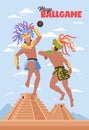 Ancient Maya Sports Background