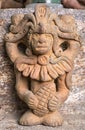 Ancient maya statue closeup Royalty Free Stock Photo