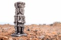 Ancient Maya Statue Royalty Free Stock Photo