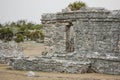 Ancient Mayan Architecture and Ruins located in Tulum, Mexico of